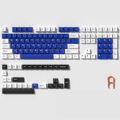 138 Keys Retro Brown Gray PBT Keycap Double Shot Cherry Profile Key Caps for Cherry MX Switches Mechanical Gamer Keyboard